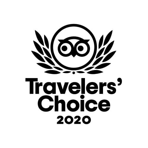 tripadvisor award for Travelers choice 2020